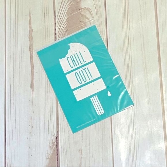 🍧 Retired Chalk Couture Chill Out Size A Transfer! - Picture 1 of 2
